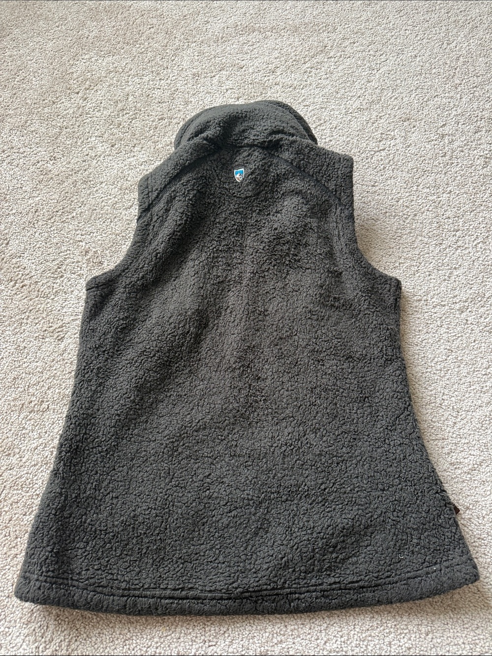 Kuhl Flight Vest Breen Brown Green Fleece Hoodie Zip Up - Picture 6 of 11